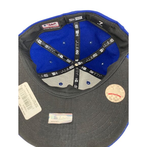 Chicago Cubs New Era 59FIFTY 2016 World Series Cap Size 7 Blue Fitted Hat 8167 - Picture 4 of 13